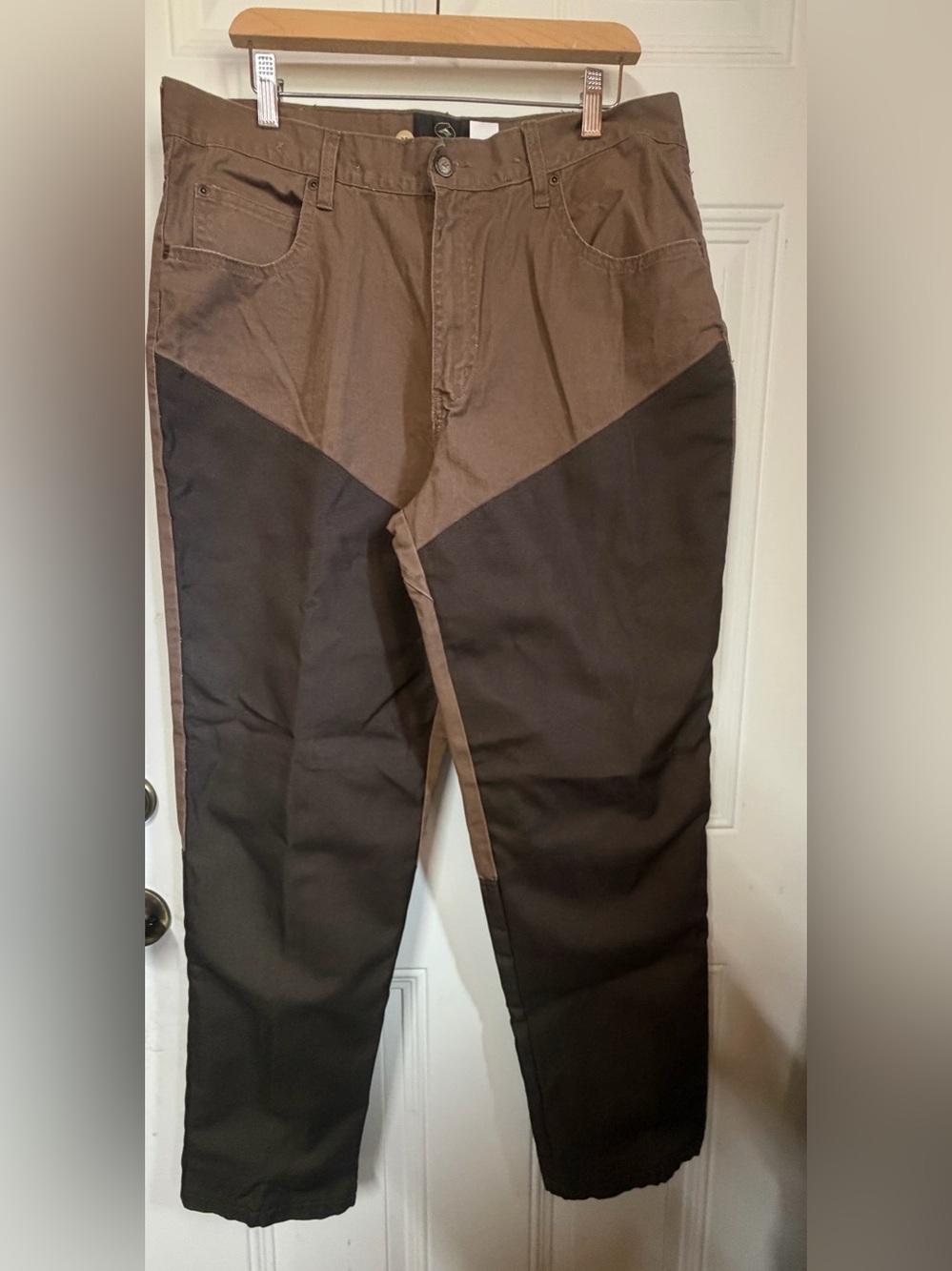 RedHead Men's Two-Tone Brown and Dark Brown Cargo Pants